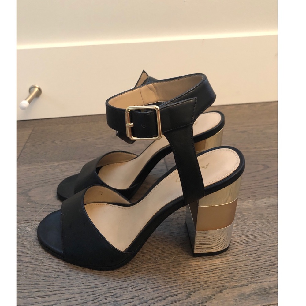 Aldo Chunky 3 Tone Heels